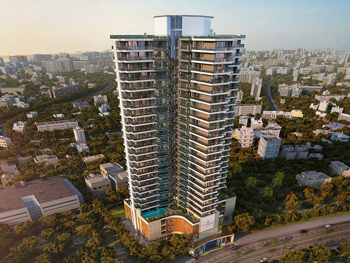 81 Aureate is a project that combines exclusivity with the luxury of space.